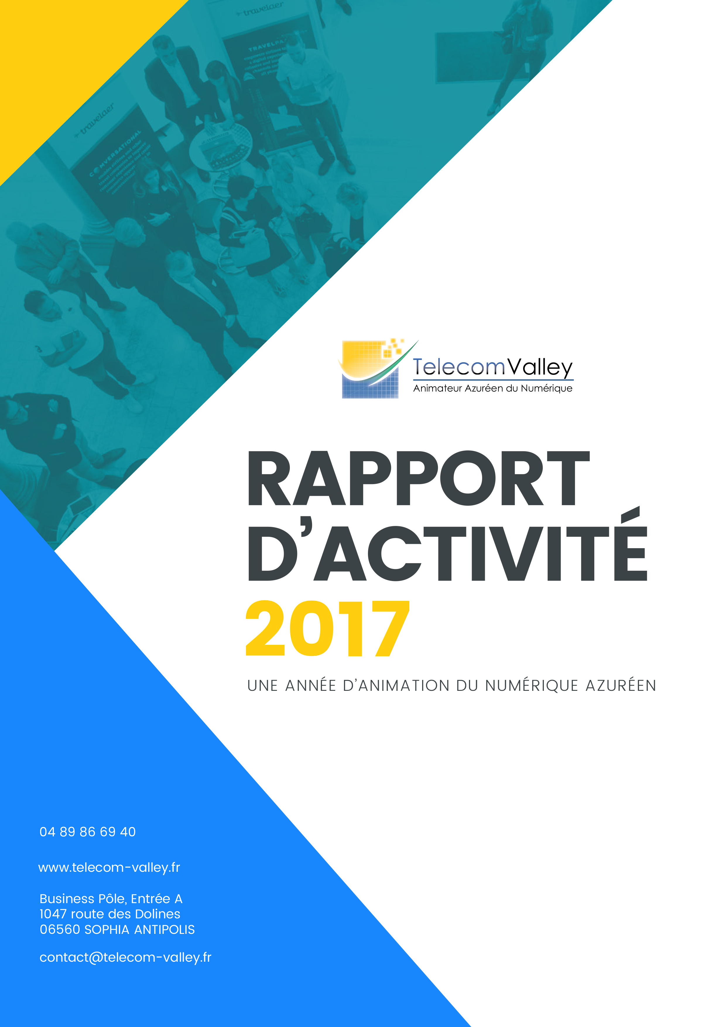 Rapport Dactivité 2017 Telecom Valley