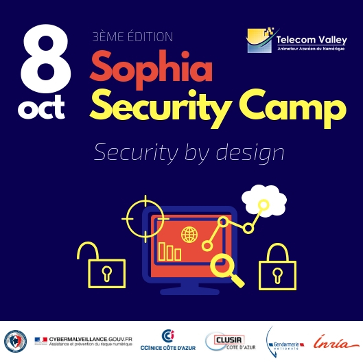 Sophia Security Camp 2019 : appel à orateurs & sponsors