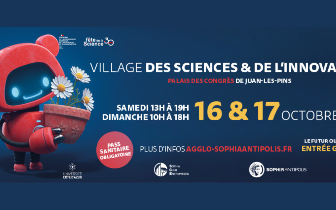 SoFAB en démonstration au village des sciences et de l’innovation d’antibes, les 16 et 17 octobre