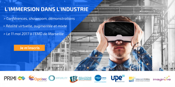 Telecom Valley, partenaire de « L’immersion dans l’industrie », le 11 mai 2017 à Marseille