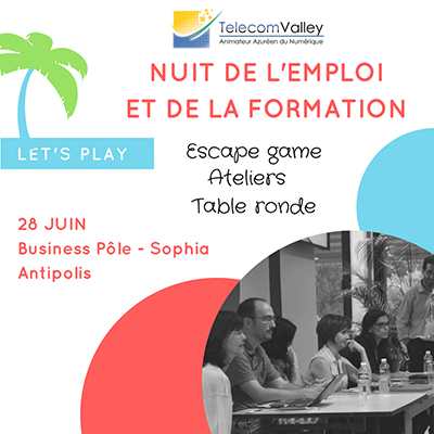 Nuit de l’Emploi et de la Formation : RH Party let’s play !