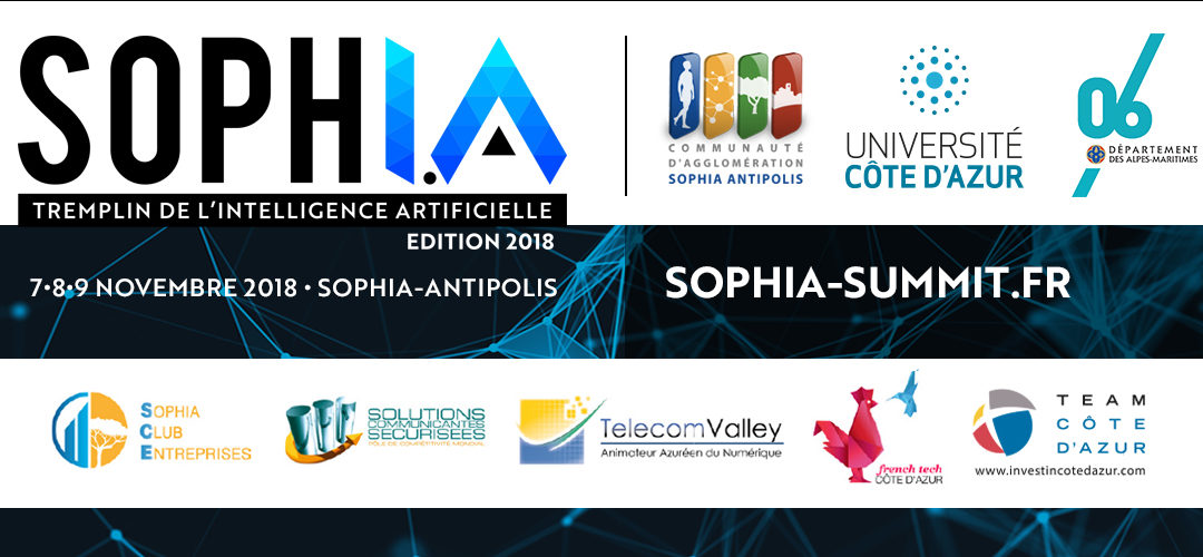 3 Master Class sur l’Intelligence Artificielle le 7 novembre, à SophI.A Summit