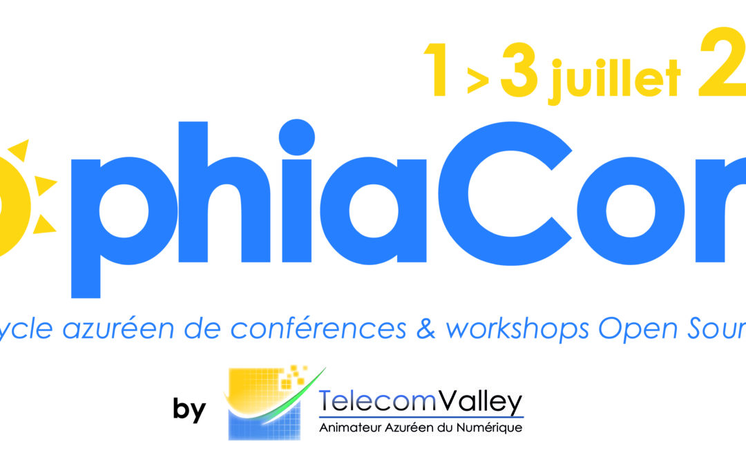 Appel à orateurs SophiaConf 2019