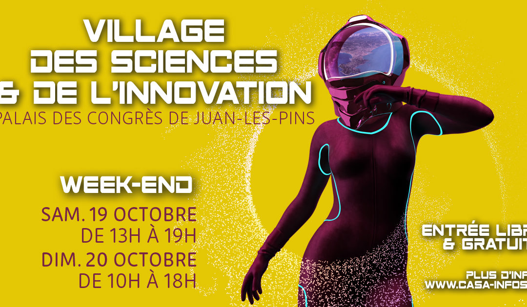 19-20 octobre 2019 – Programme des démonstrations SoFAB by Telecom Valley au Village des Sciences & de l’Innovation 2019