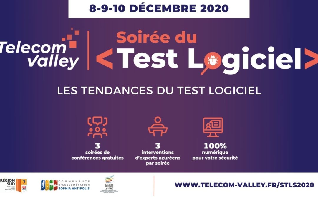 [Communiqué] Les Tendances du Test Logiciel en 2020 au programme de la « Soirée du Test Logiciel », les 8-9 et 10 décembre