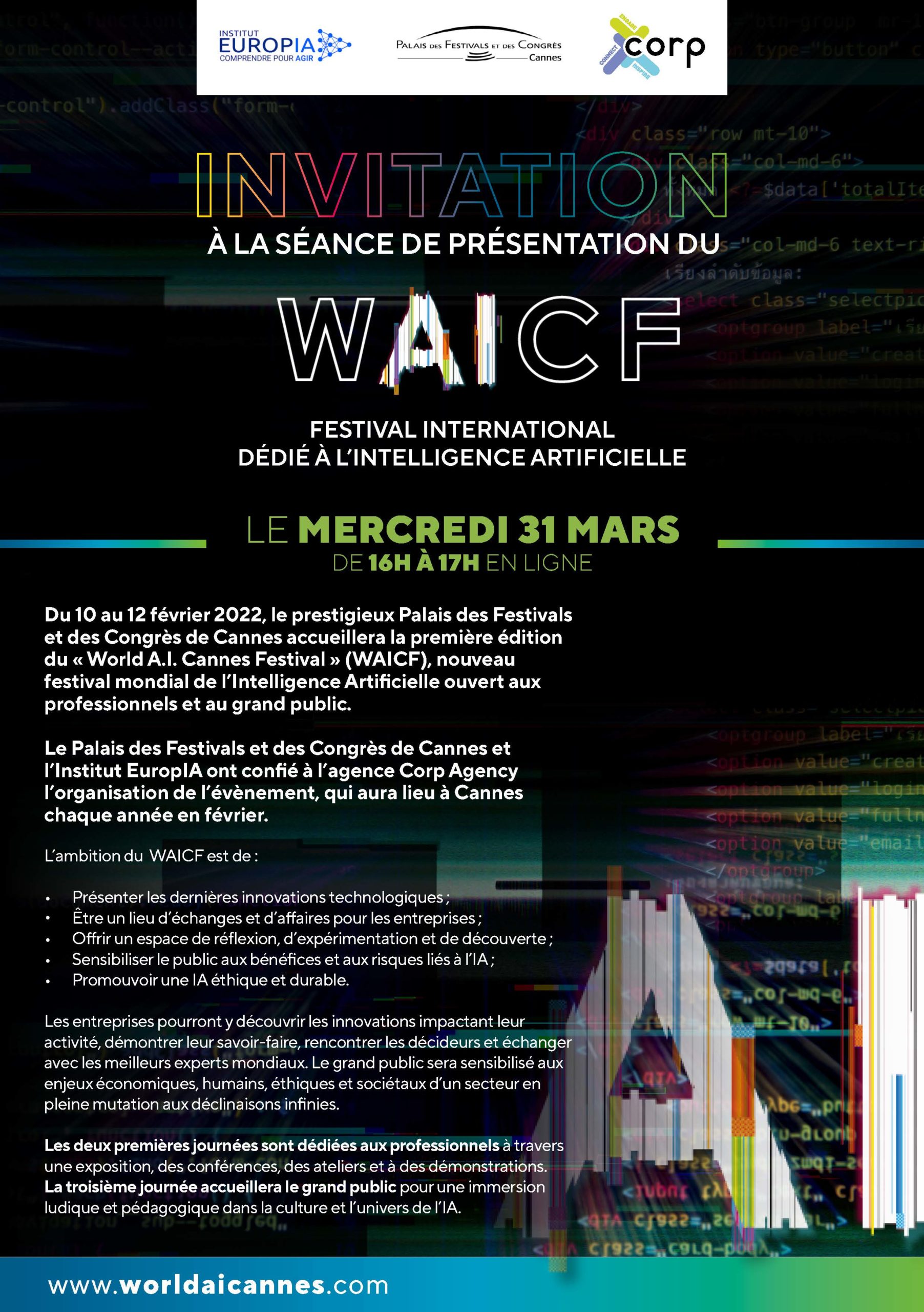 WAICF21 - Invitation