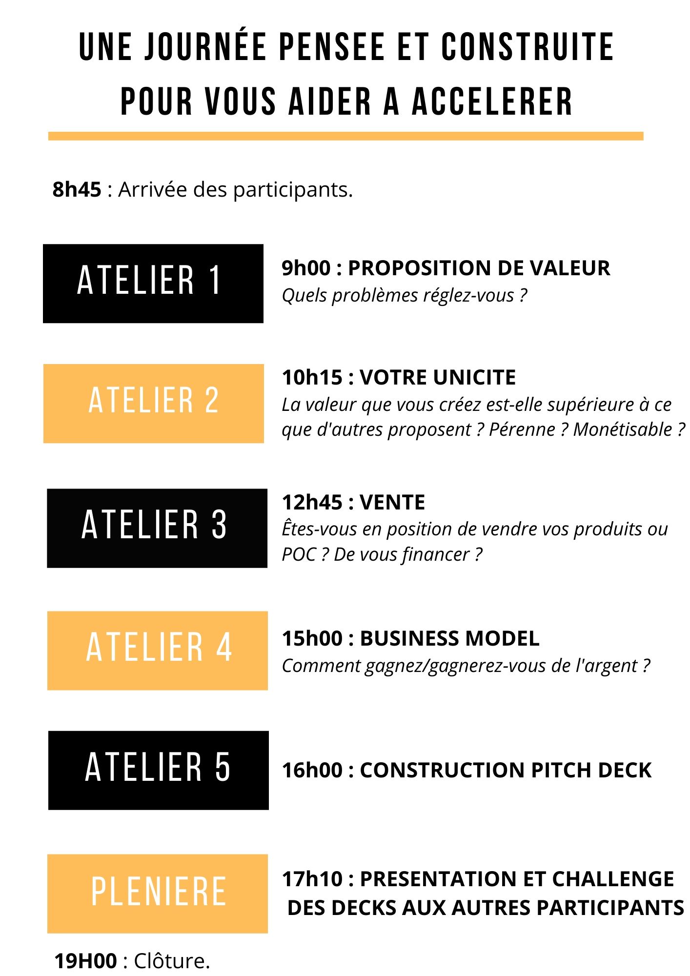 programme bootcamp