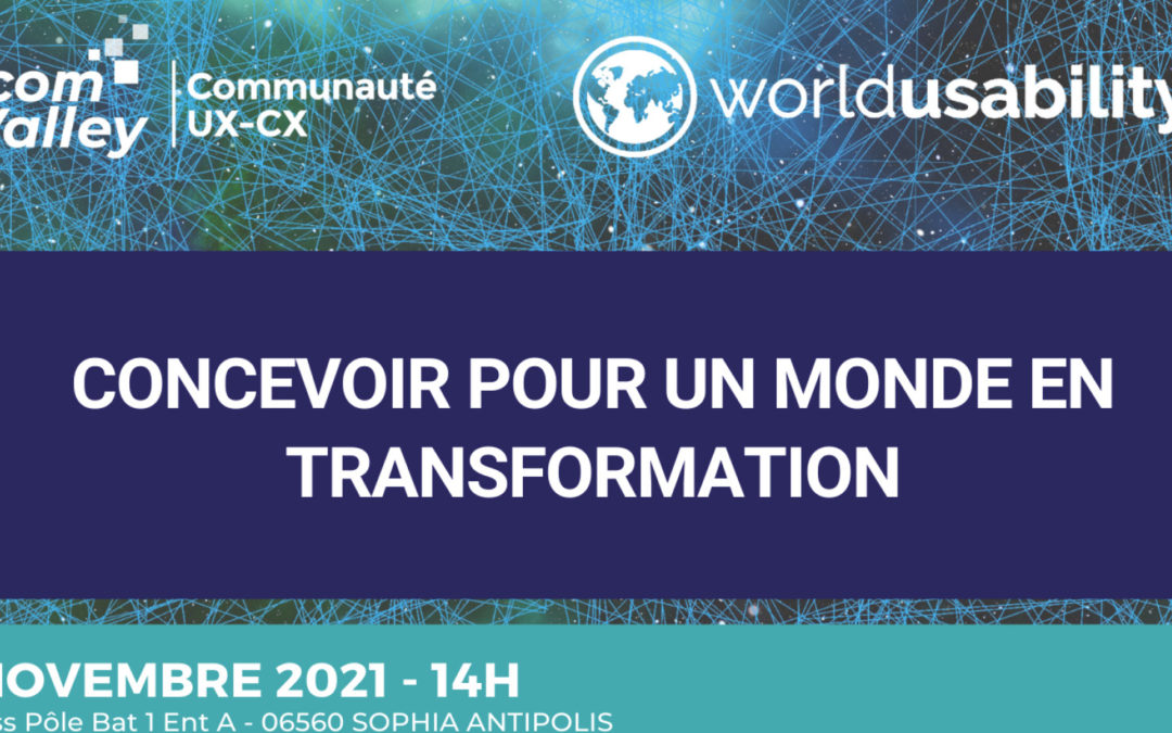 25 NOVEMBRE 2021 – WORLD USABILITY DAY