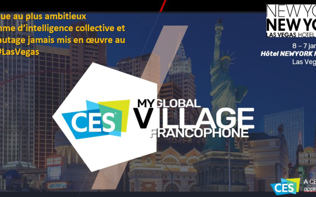 [Ecosystème] Startup du territoire CASA : offre de participation au CES LAS VEGAS 2022