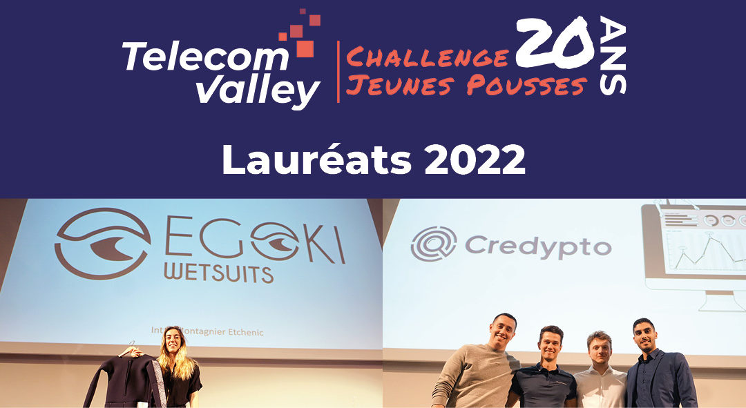 Credypto et Egoki, vainqueurs ex-aequo de la 20e édition du Challenge Jeunes Pousses