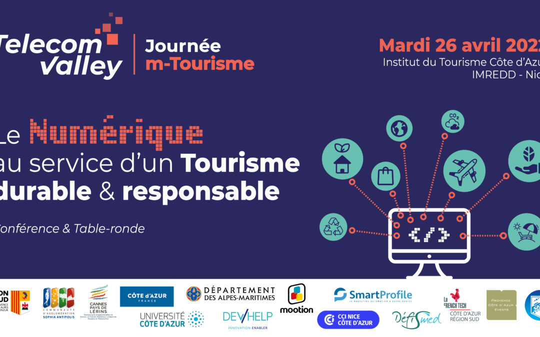 Journée m-Tourisme – 26 avril 2022 : le Numérique au service d’un Tourisme durable et responsable