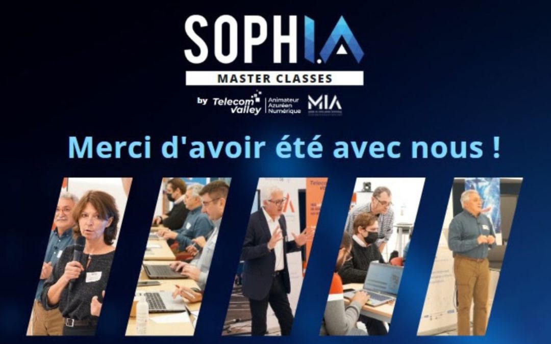 « SophI.A Master Classes » partage le savoir-faire pointu de pépites azuréennes en matière d’IA