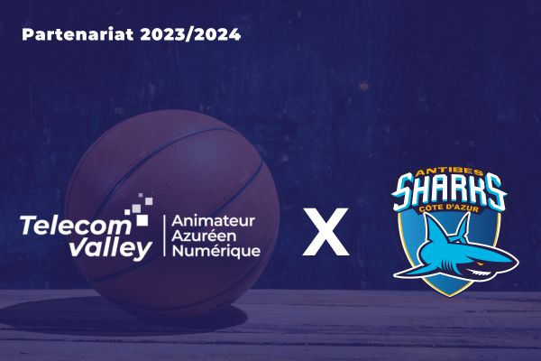 Telecom Valley renouvelle son partenariat avec les Sharks pour la saison 2023-2024