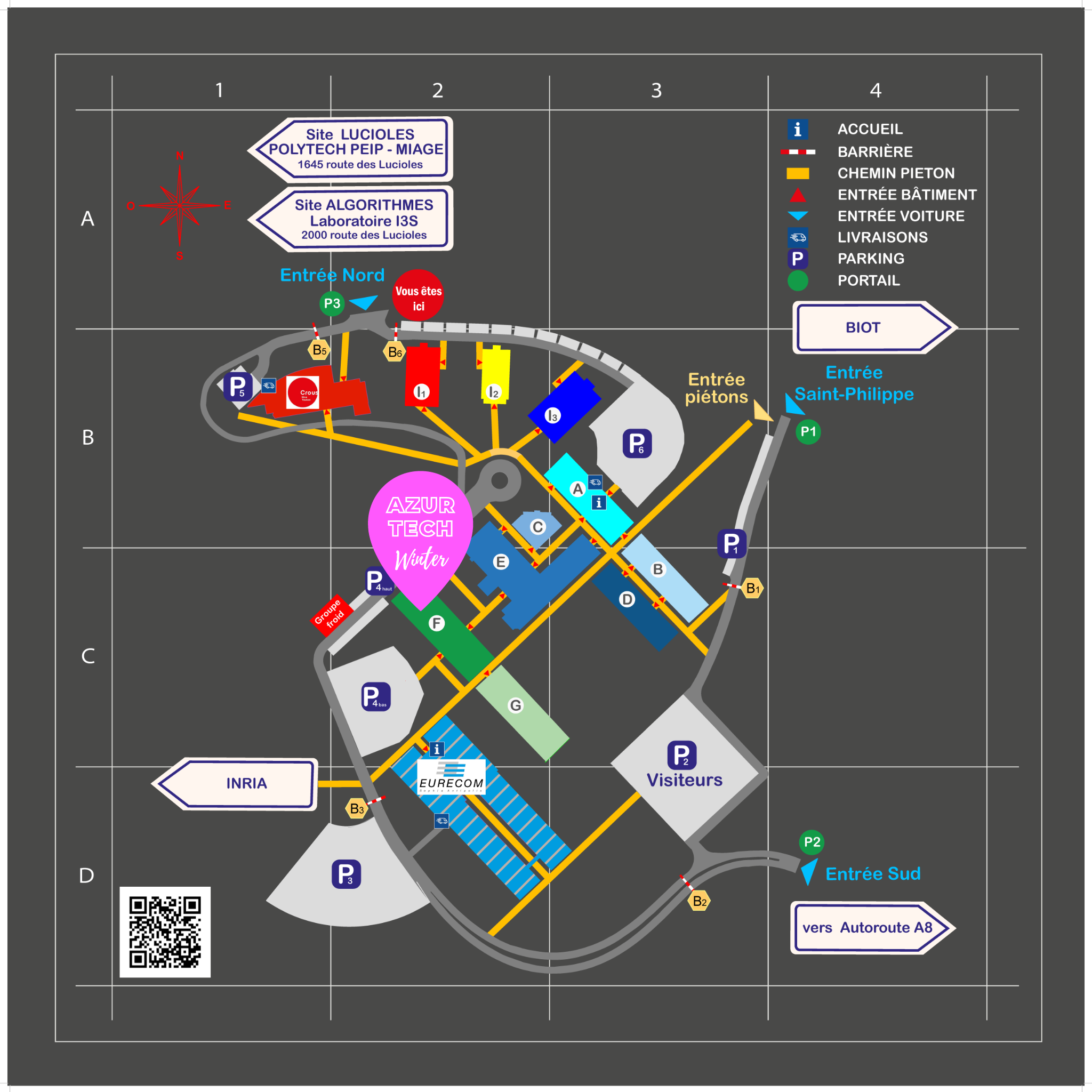 Plan SophiaTech
