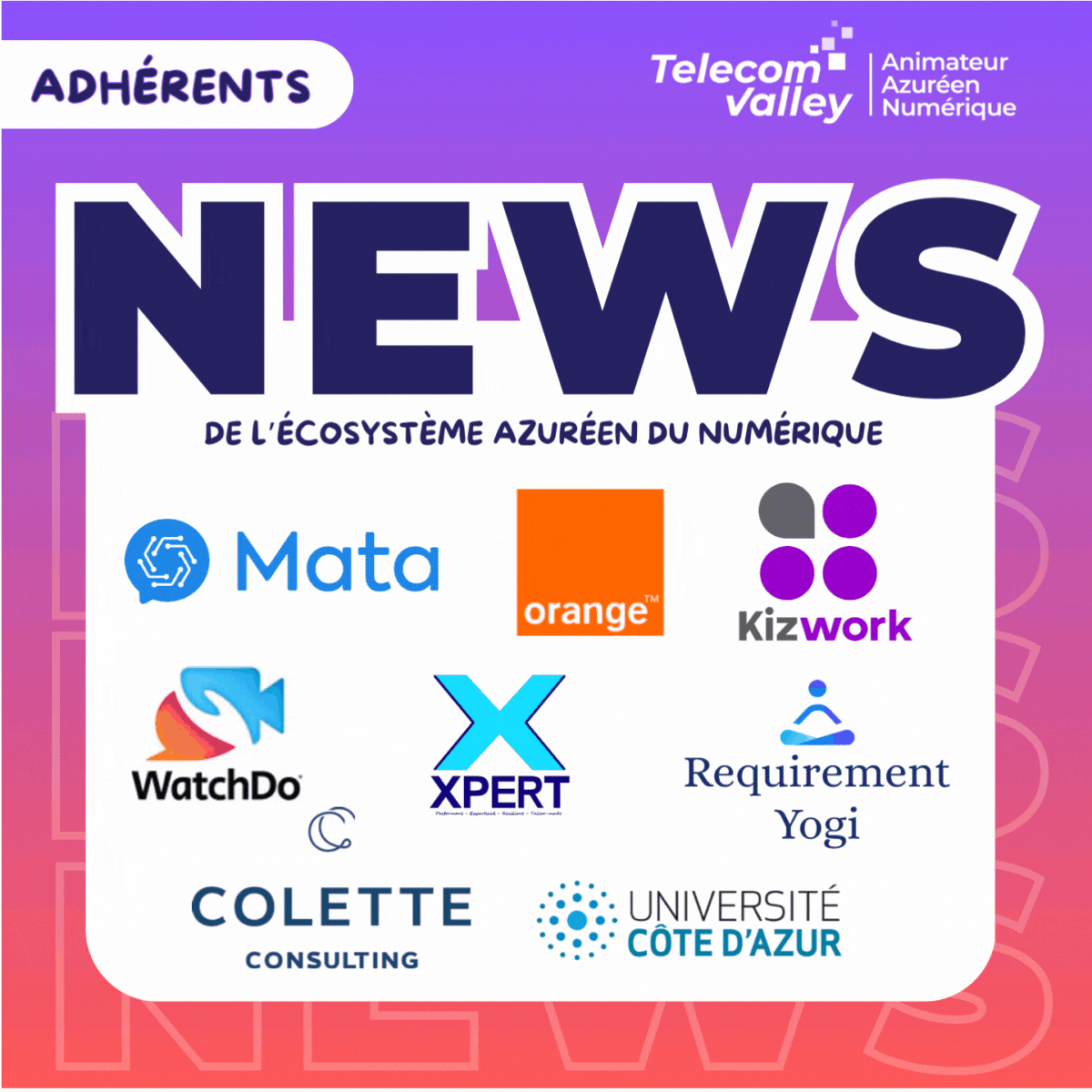 Actu adhérents 03.07.24