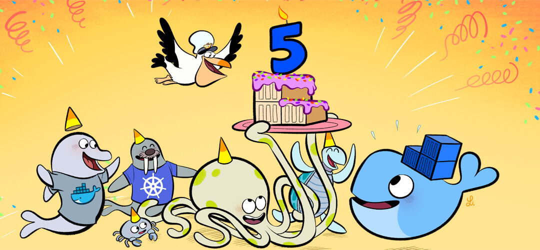 22 mars 2018 – Docker Birthday #5 Celebration