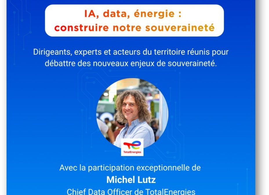 24 septembre 2026 – Soirée-débat Total Energies x Telecom Valley : « IA, data, énergie : construire notre souveraineté »